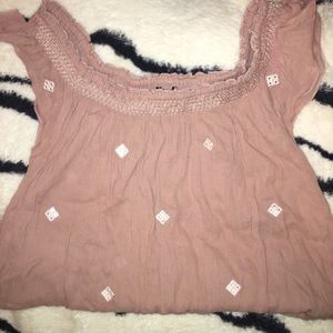 American Eagle Off the Shoulder Blouse